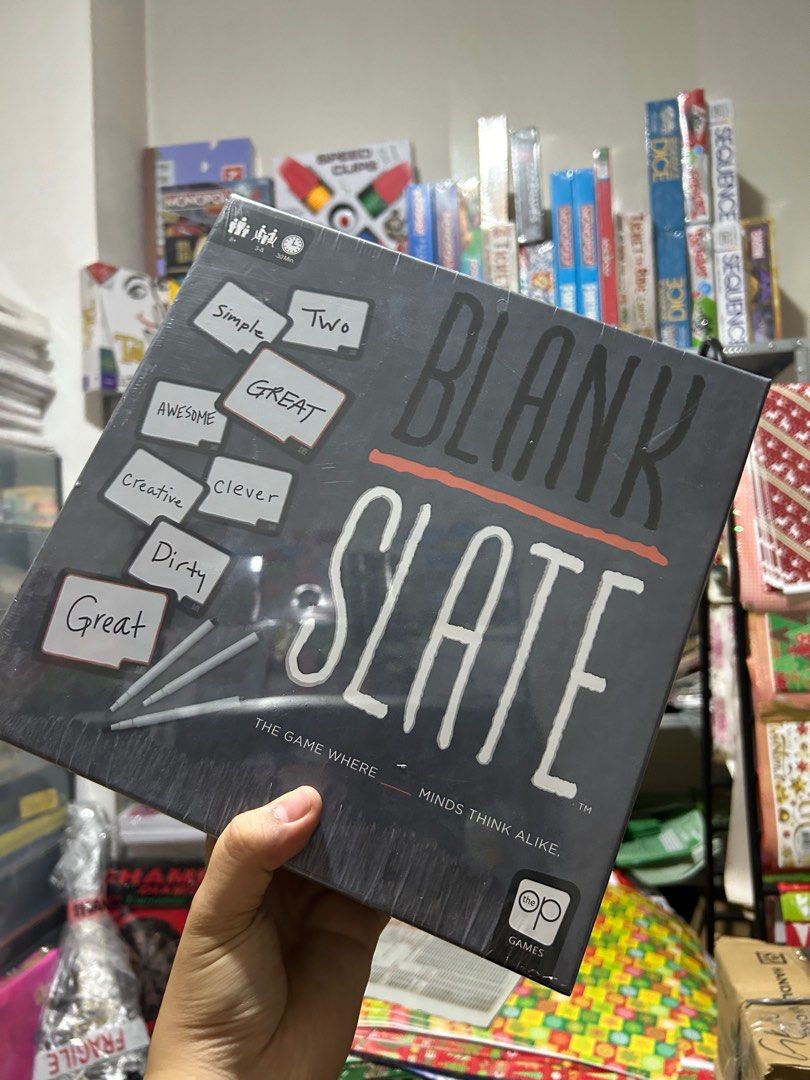 Blank Slate board Game Hobbies Toys Toys Games On Carousell Blank slate board game hobbies toys toys games on carousell
