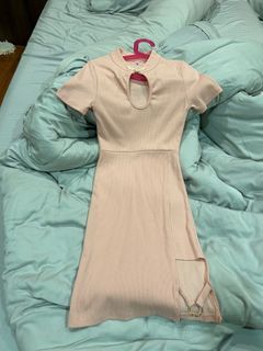 BN Sexy Keyhole Top  Cheongsum with Slit