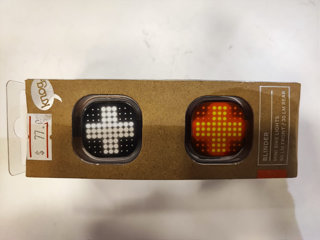 Brand New Bundle Knog Blinder Mini FRONT Bike Light (50 Lumen) Knog