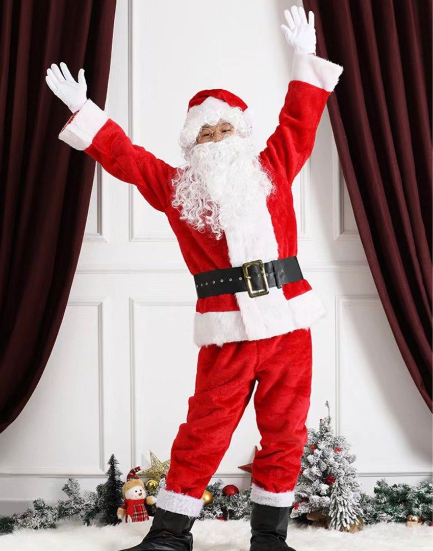 Cheap santa claus costume new arrivals