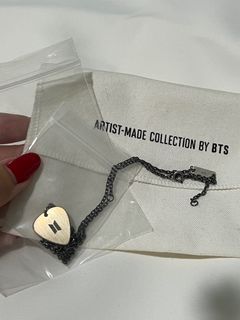 BTS SUGA Artist-made Merch Guitar Pick Necklace (Silver)