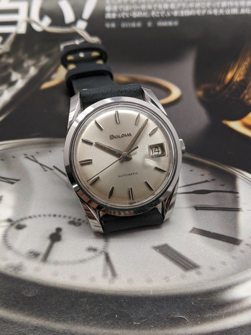 BULOVA 17 JEWELS AUTOMATIC WATCH 1964 s Men s Fashion Watches