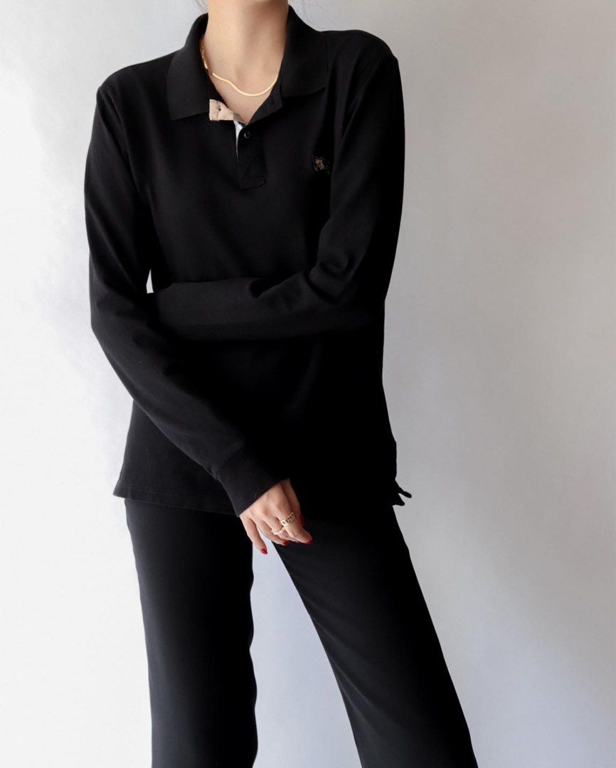 Polo discount burberry noir