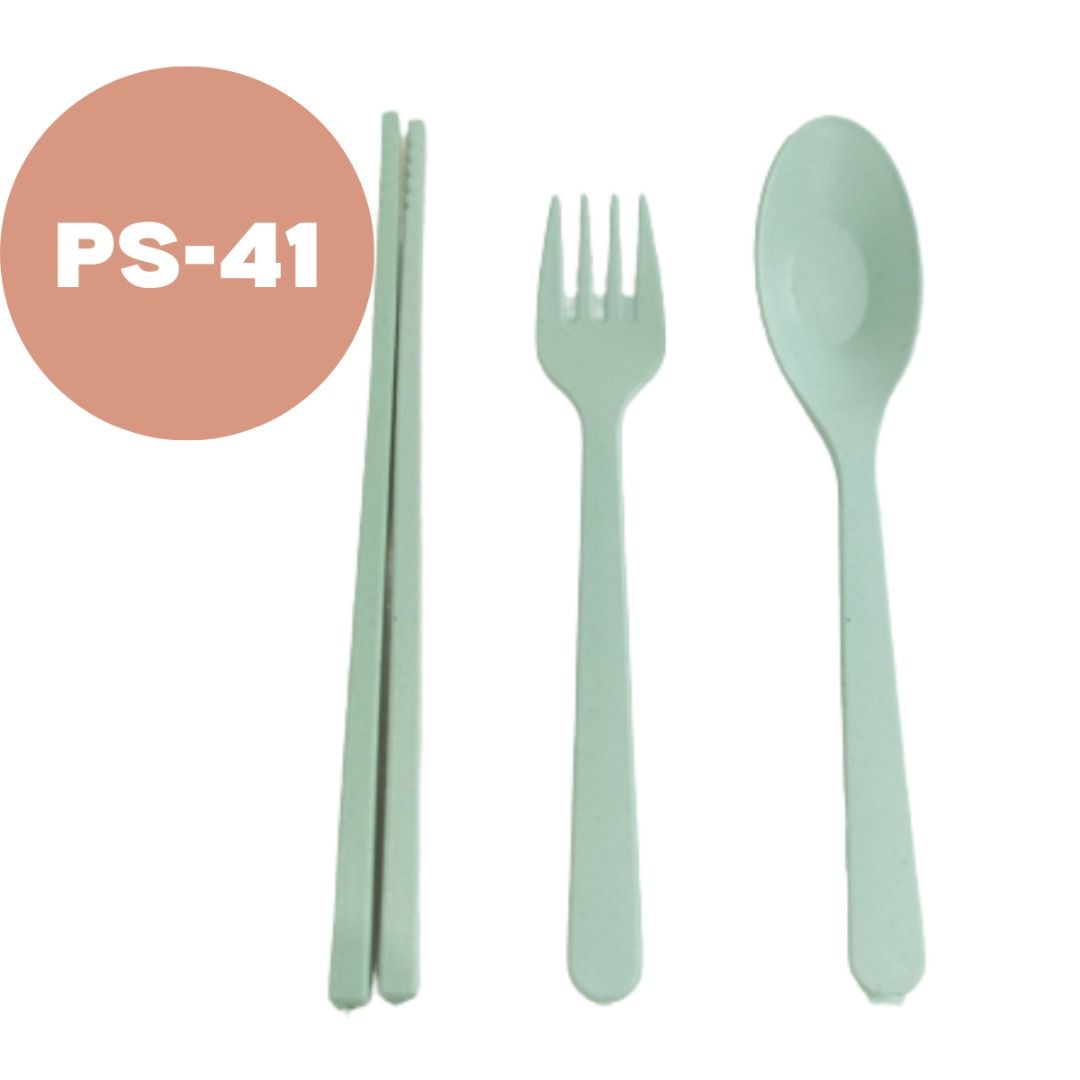 Set　ANY　Furniture　for　Camping　FREE　Portable　Living,　Utensils　MAILING]　Flatware　DELIVERY　BUY　Office　GSGPS　41,　Set　Travel　ITEMS,　Cutlery　Reusable　Green　Set,　Case,　Set,　School-　Cutlery　with　Home　Kitchenware