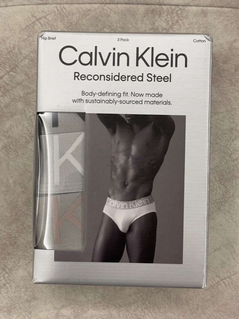 3 Pack Briefs - Steel cotton Calvin Klein®