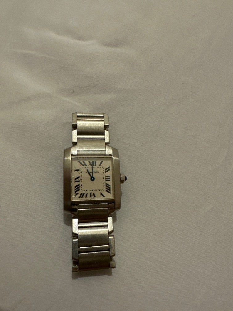 Cartier women's tank francaise watch store