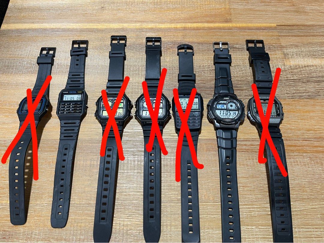 Casio EDC NS Watches F91W CA53W AE1200WH Casio Royale DBC32