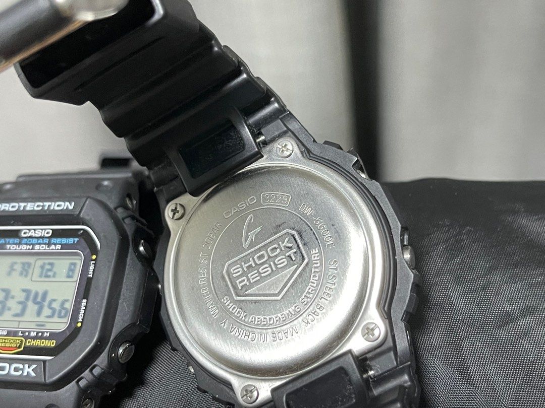 Dw5600 solar best sale