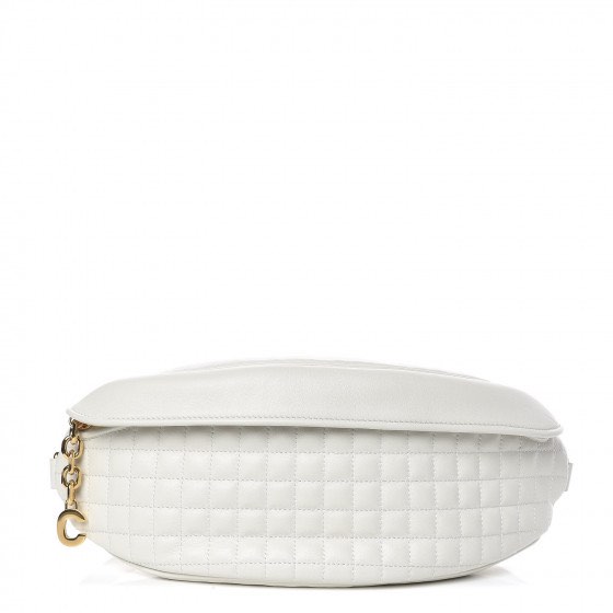 Celine Calfskin Quilted C Charm Belt Bag Women s Fashion Bags