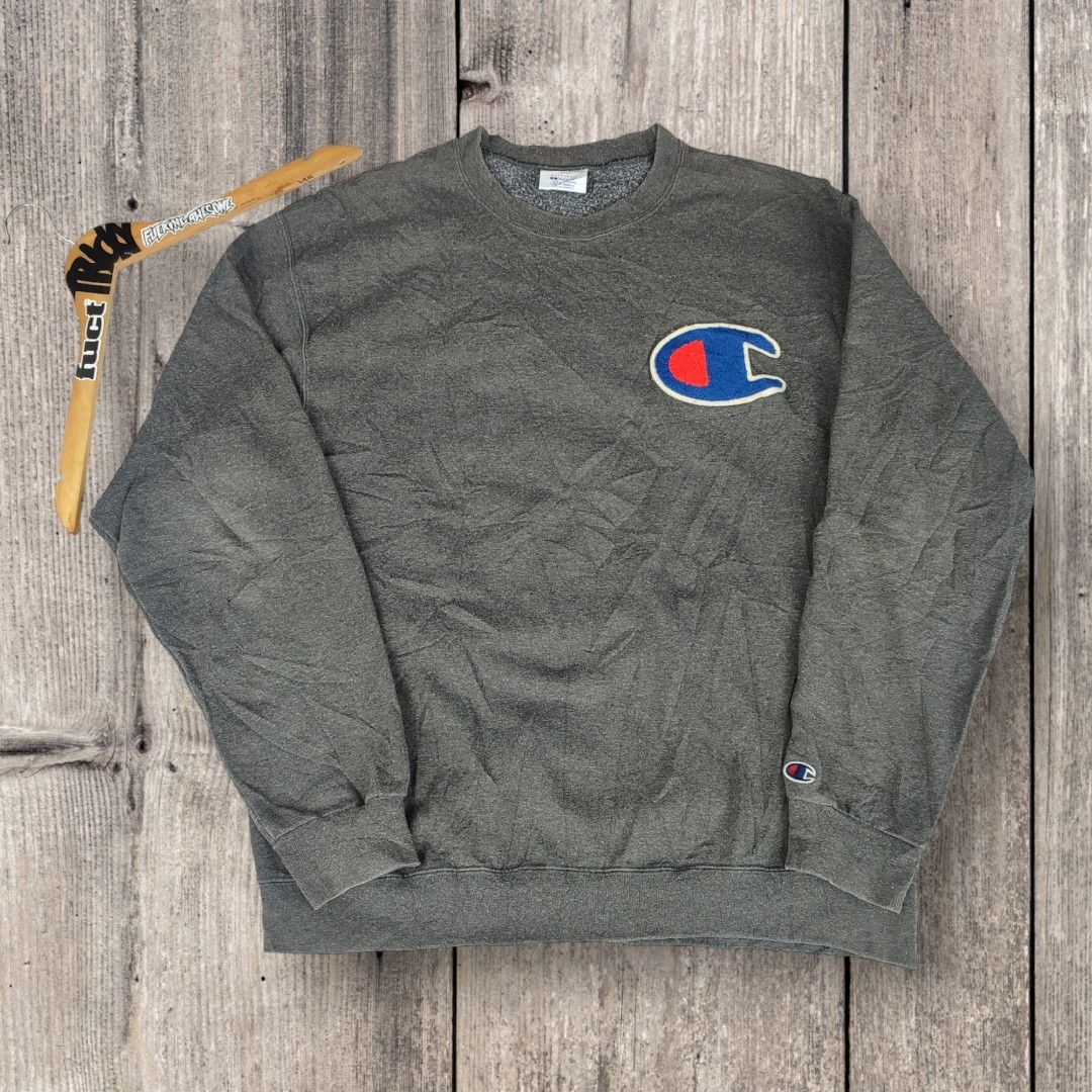 Champion Big C Crewneck Embroided