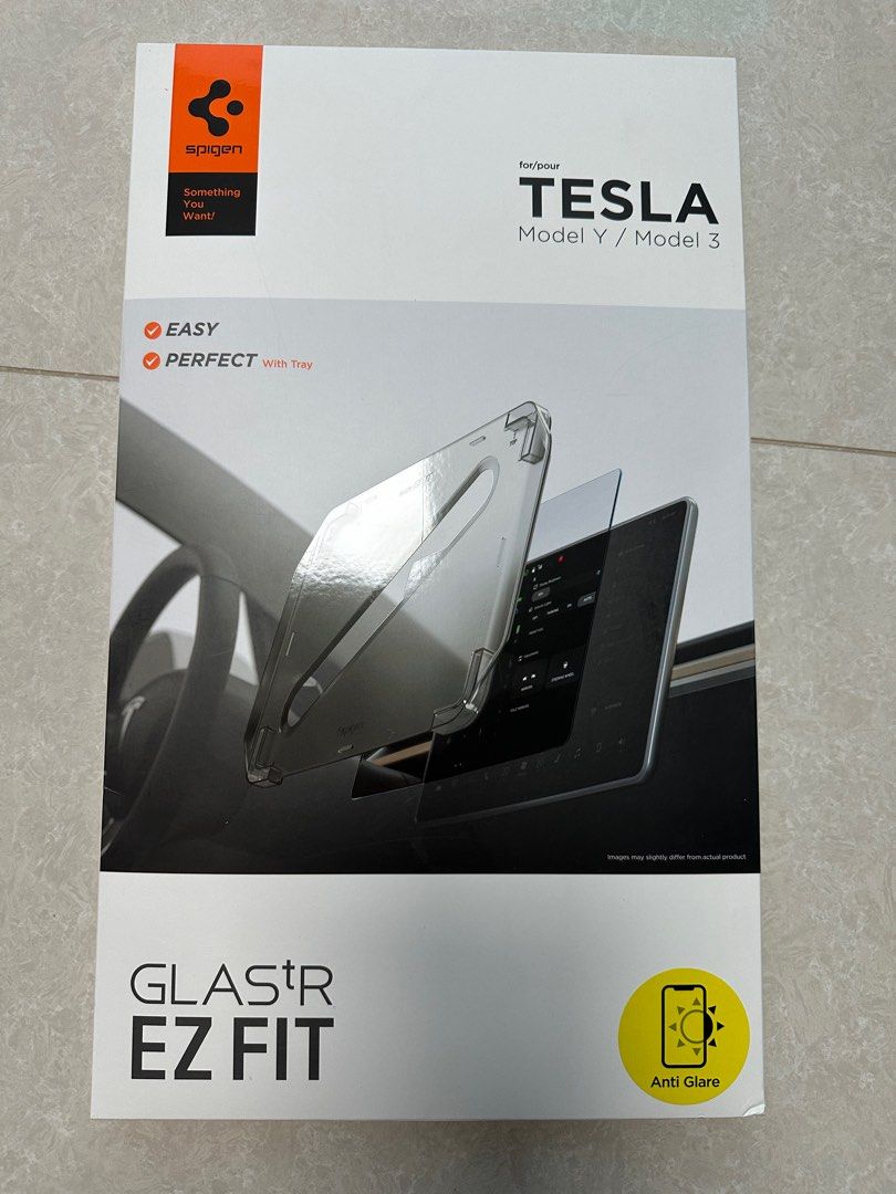 Cheapest Tesla model 3/Y Spigen Screen Protector Anti-Glare BNIB