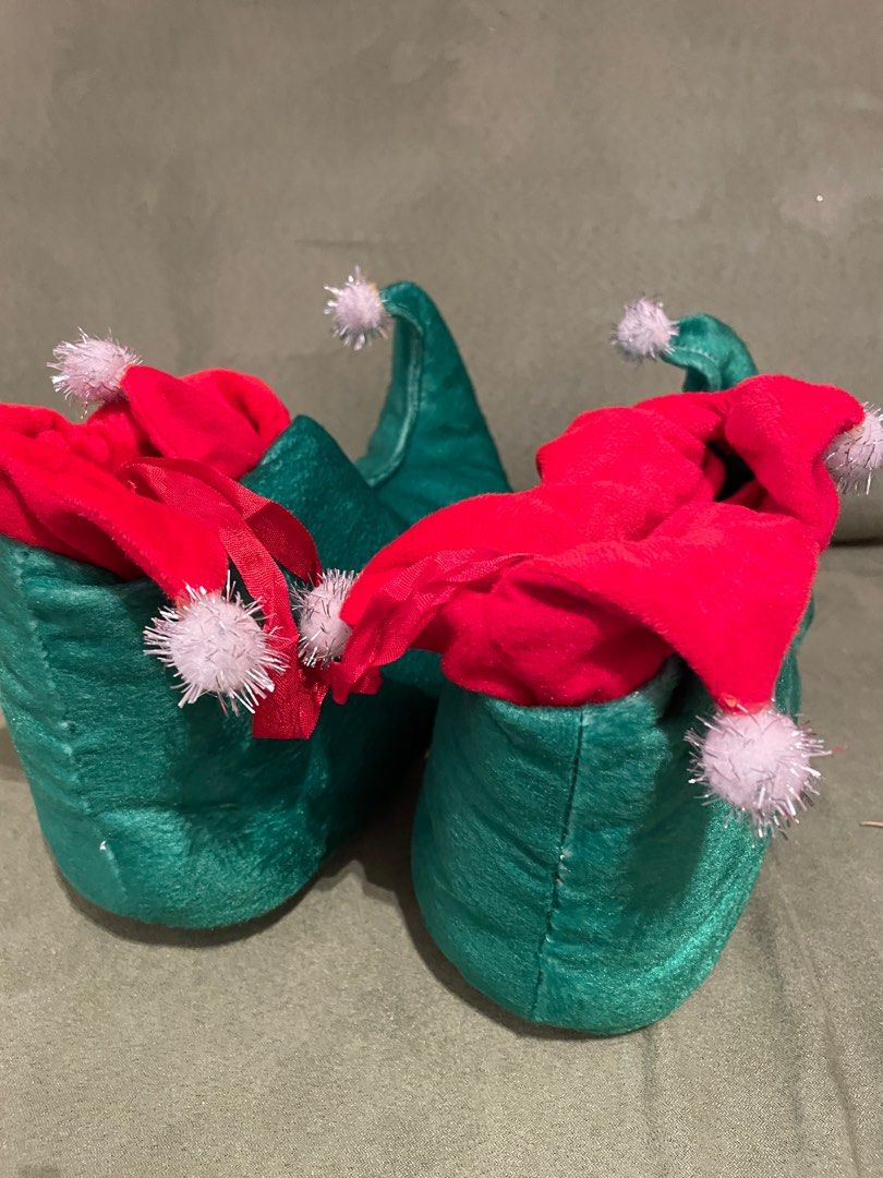 Christmas hotsell elf slippers