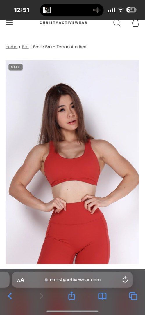 CLEARANCE sports bras (urbnzd, christy activewear), Women's Fashion,  Activewear on Carousell