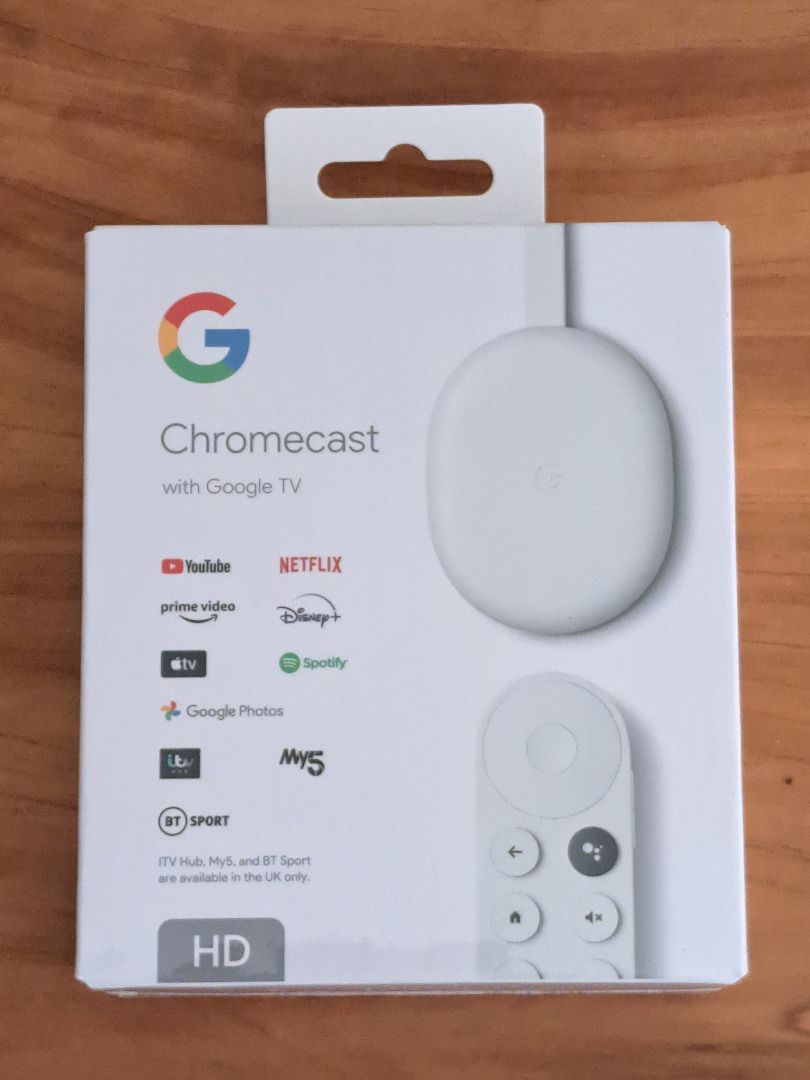 Google chromecast hd with google tv • See prices »