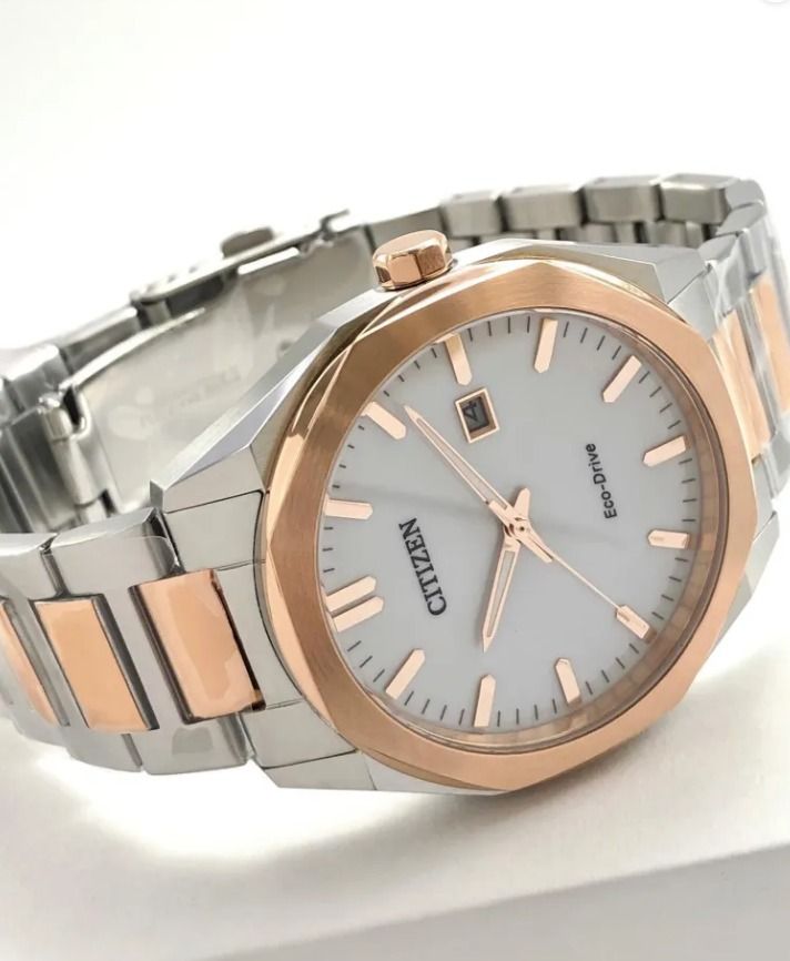 White citizen on sale eco drive watch