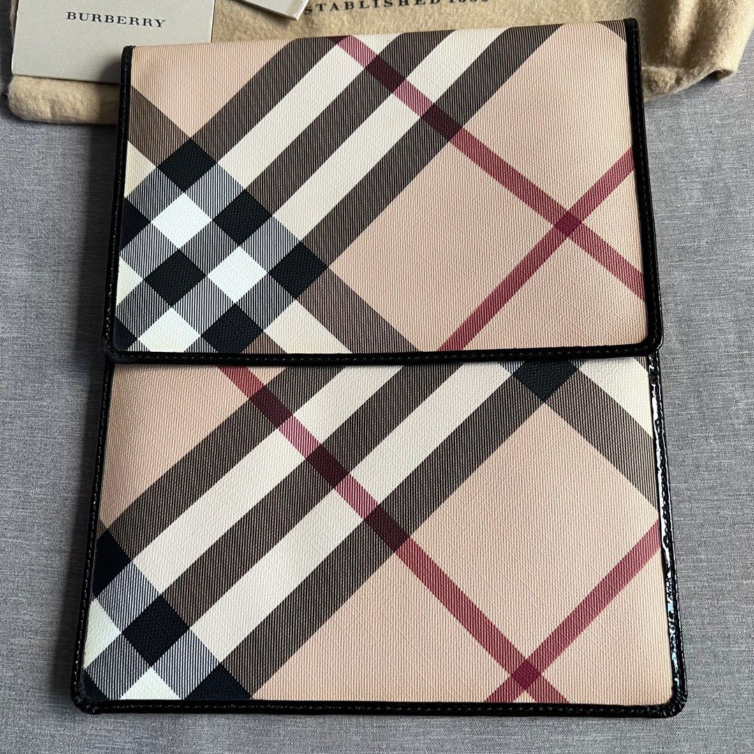 Burberry tablet case best sale