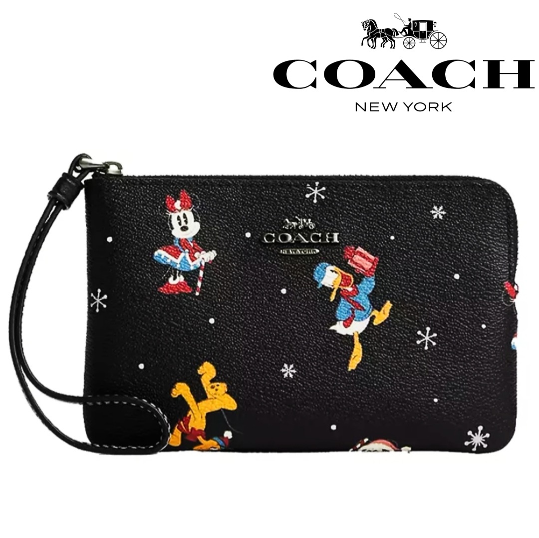 Mickey mouse shop coach wristlet