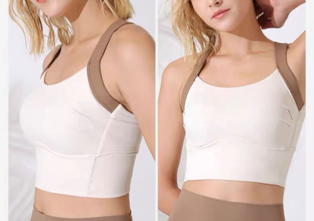 White activewear top online