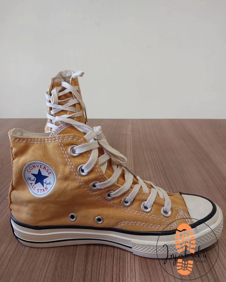 Converse Chuck 70 Hi Sunflower Fesyen Pria Sepatu Sneakers