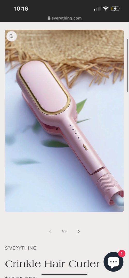 Crinkle curlers shop