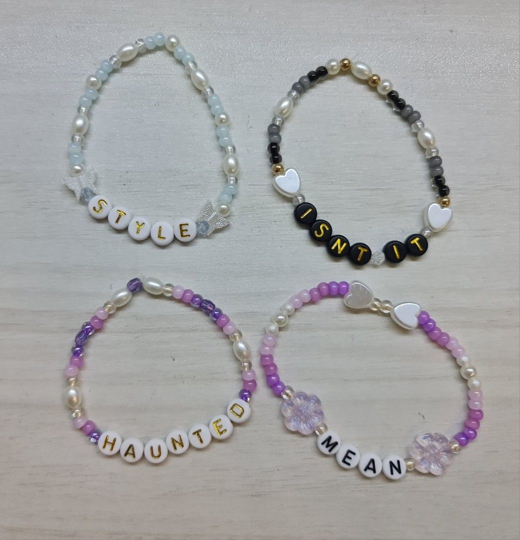 custom bracelets for Taylor swift concert etc. Women s Fashion