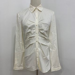 DIOR WHITE LONG SLEEVE SHIRT 237036516 @