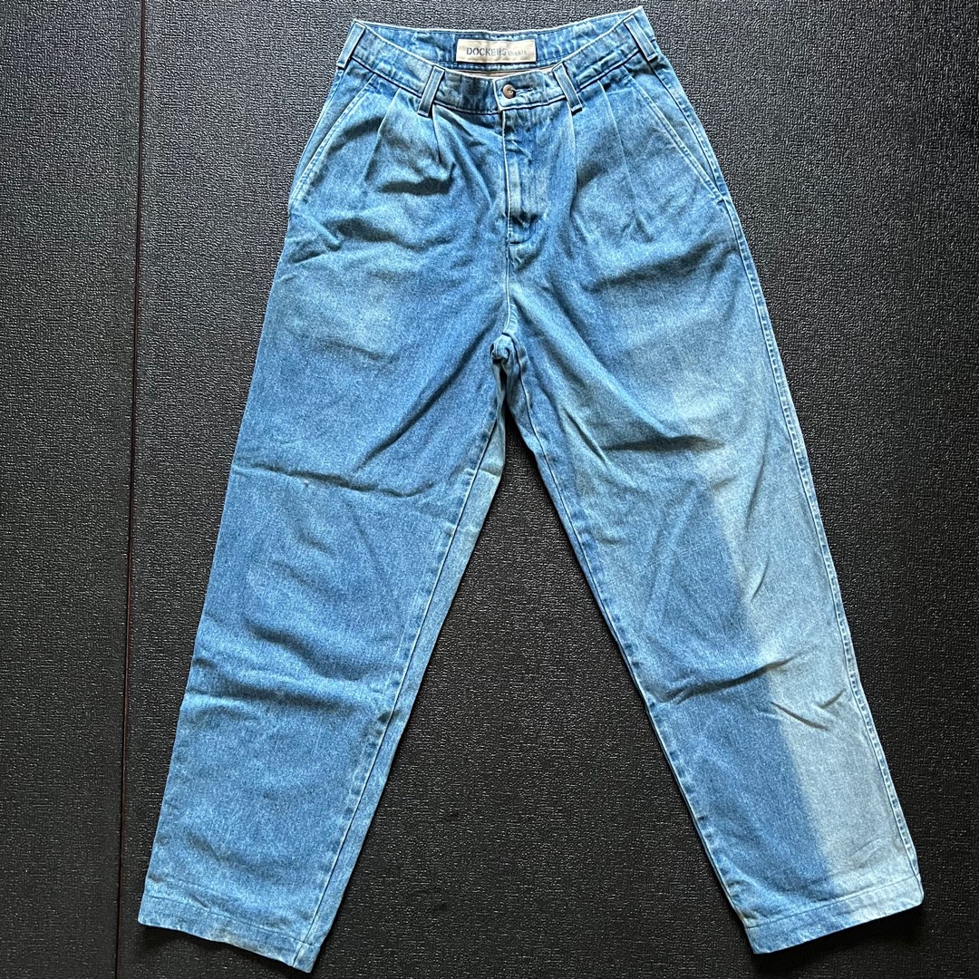Dockers discount pleated jeans