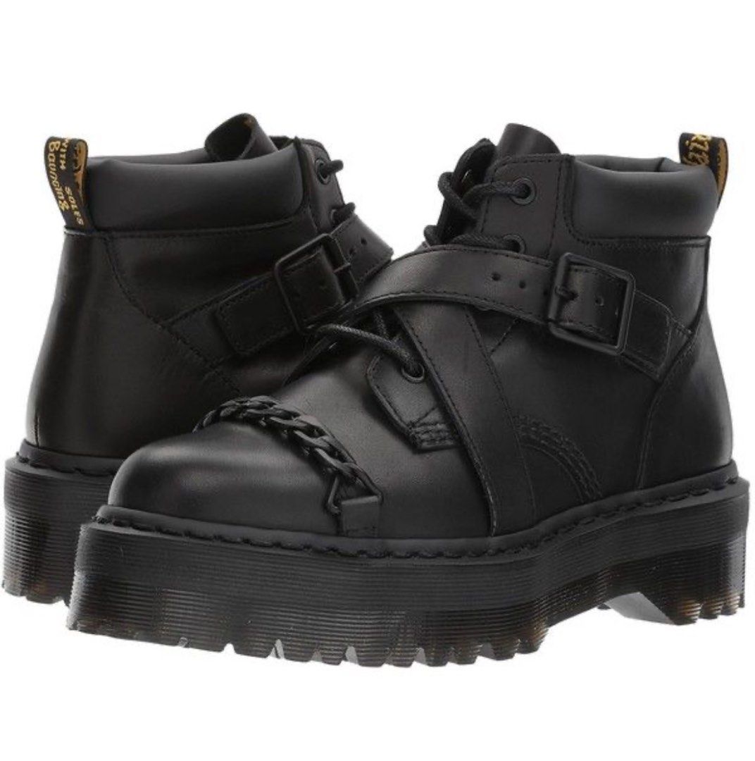 Dr Martens Beaumann Chunky Flatform Boots Women s Fashion Footwear Boots on Carousell