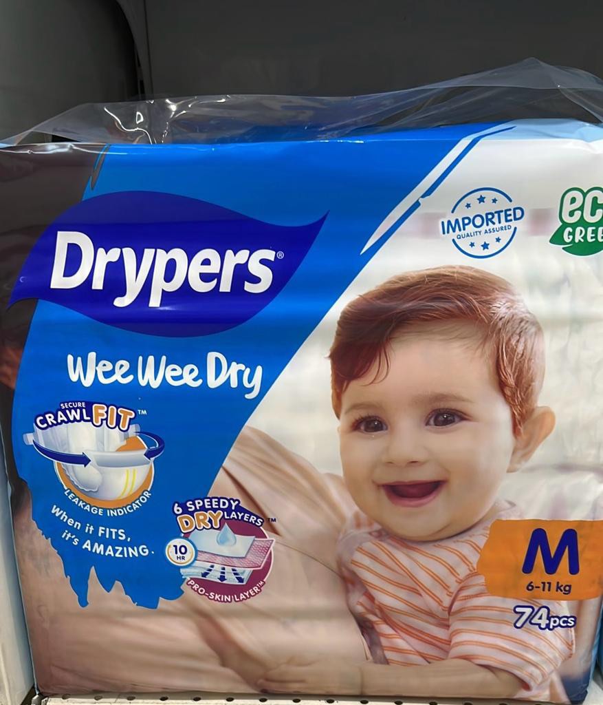 Drypers Diaper, Babies & Kids, Bathing & Changing, Diapers & Baby Wipes