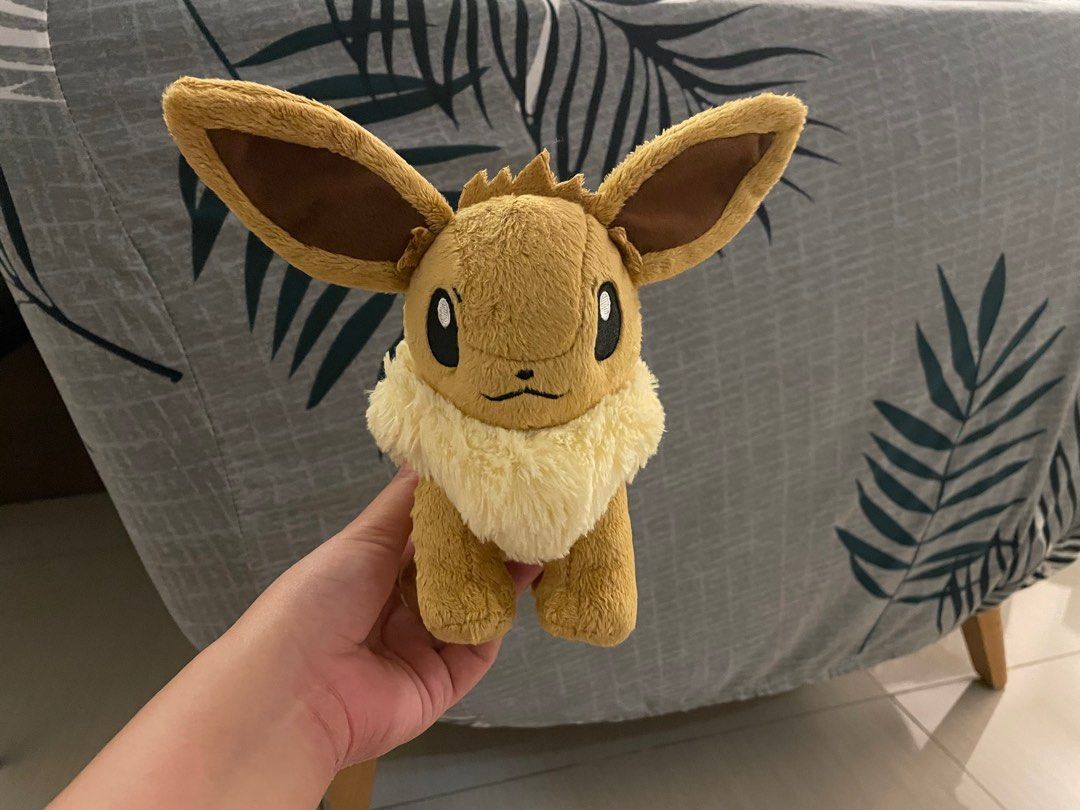 Eevee plushie pokemon plush soft toys Hobbies Toys Toys