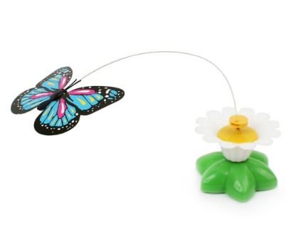 Electric rotating butterfly cat toy store