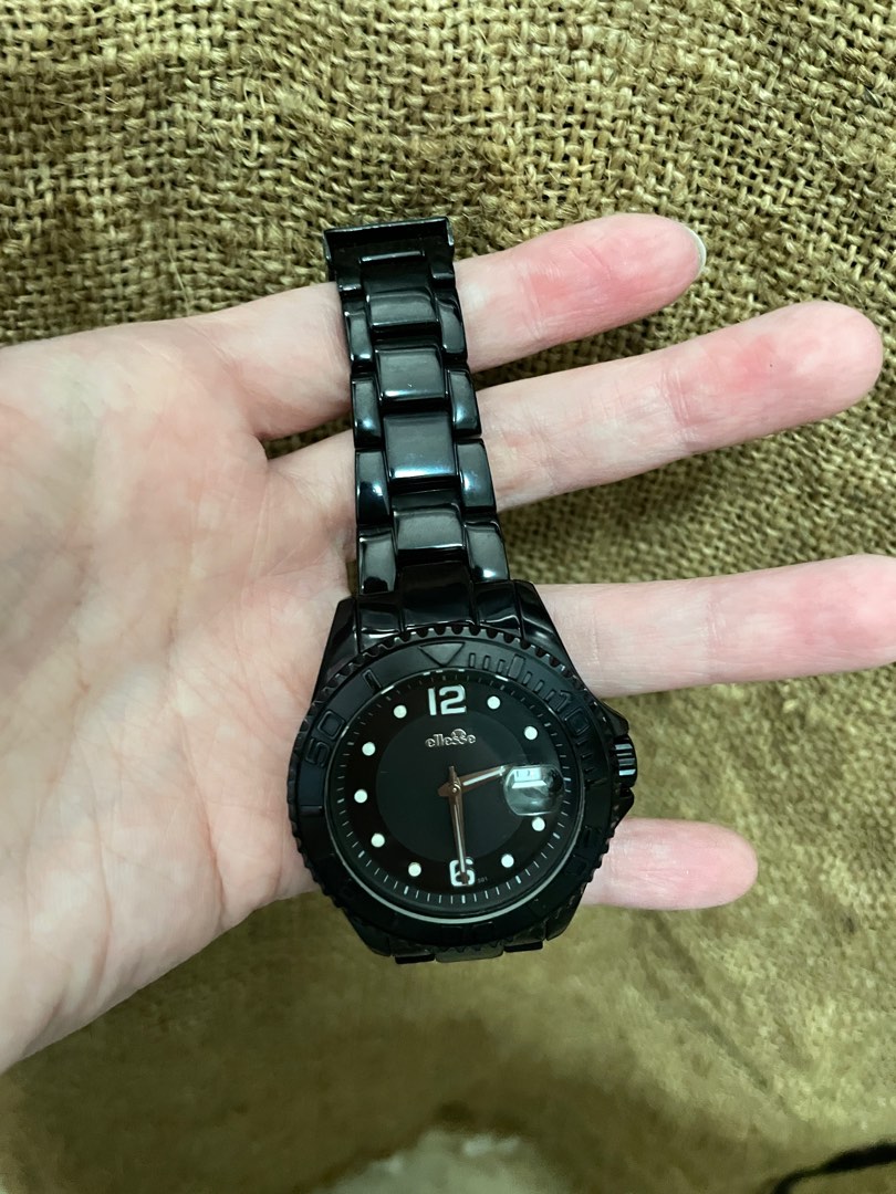 Ellesse watch black, Luxury, Watches on Carousell