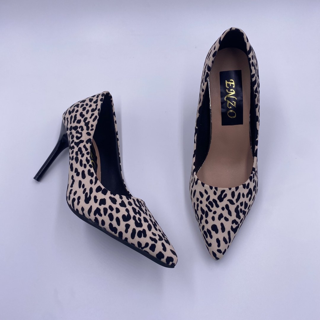 Evette Leather Heels main image 1