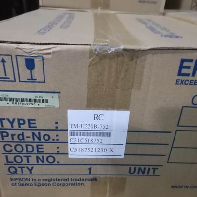 EPSON DOT MATRIX POS PRINTERS (Category: Printers, Scanners & Copiers) located in Caloocan City. Submitted by marklouieoliveros-20532 (Listing ID 1270122223, Image 2). Description: Epson TMU220 MANUAL CUT USB PORT LAN PORT Features: the Epson TMU220 series are optimized for high-speed throughput so customer receipts and kitchen orders print faster than ever. For maximum efficiency, the TMU220 D (no cutter, no journal take-up) offer drop-in paper 