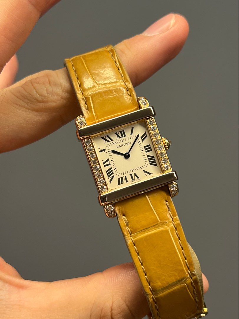 FACTORY DIAMONDS Cartier Tank Chinoise 2686 Quartz Luxury