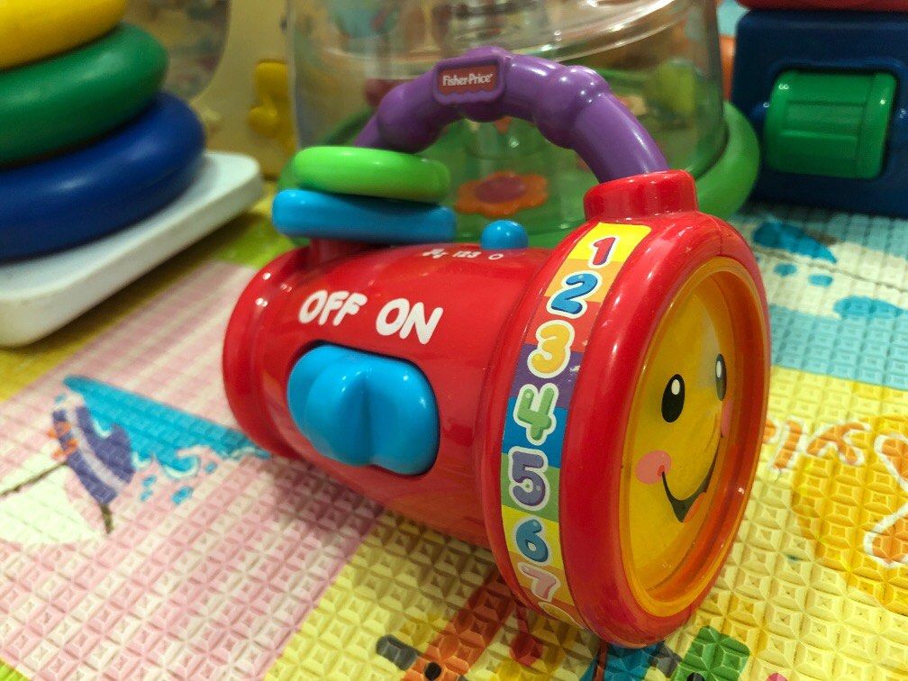 Fisher Price noisy torchlight, Babies & Kids, Infant Playtime on Carousell