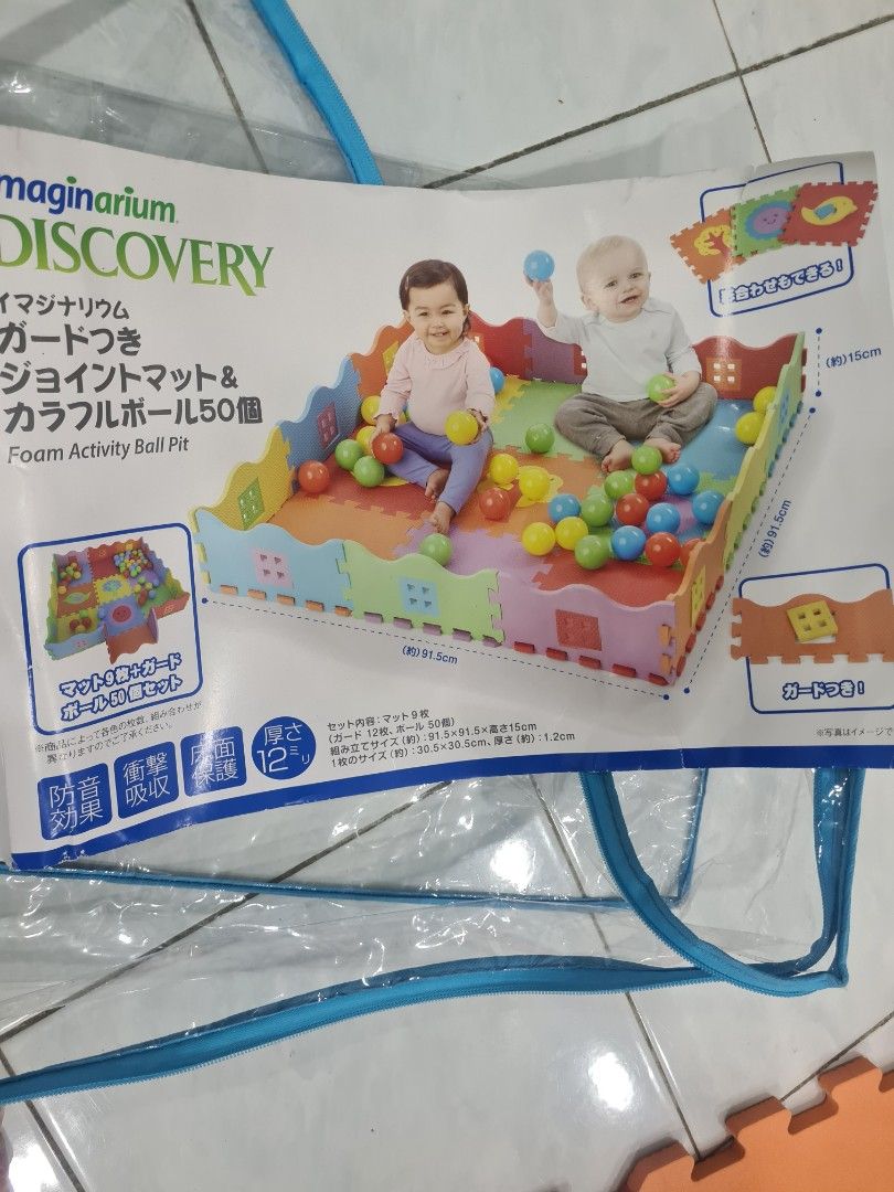 Foam Activity Ball Pit, Babies & Kids, Infant Playtime on Carousell