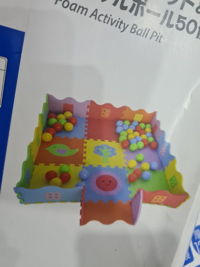 Foam Activity Ball Pit, Babies & Kids, Infant Playtime on Carousell