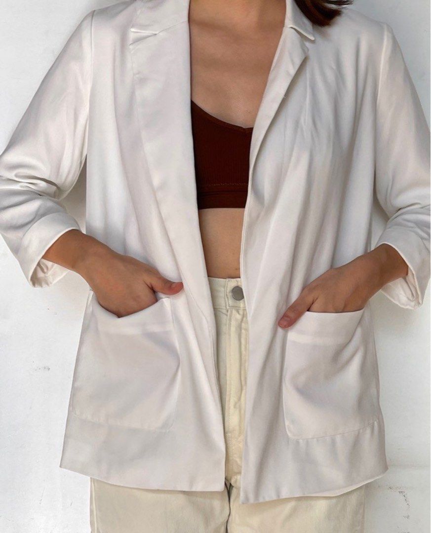Forever 21 White Coat