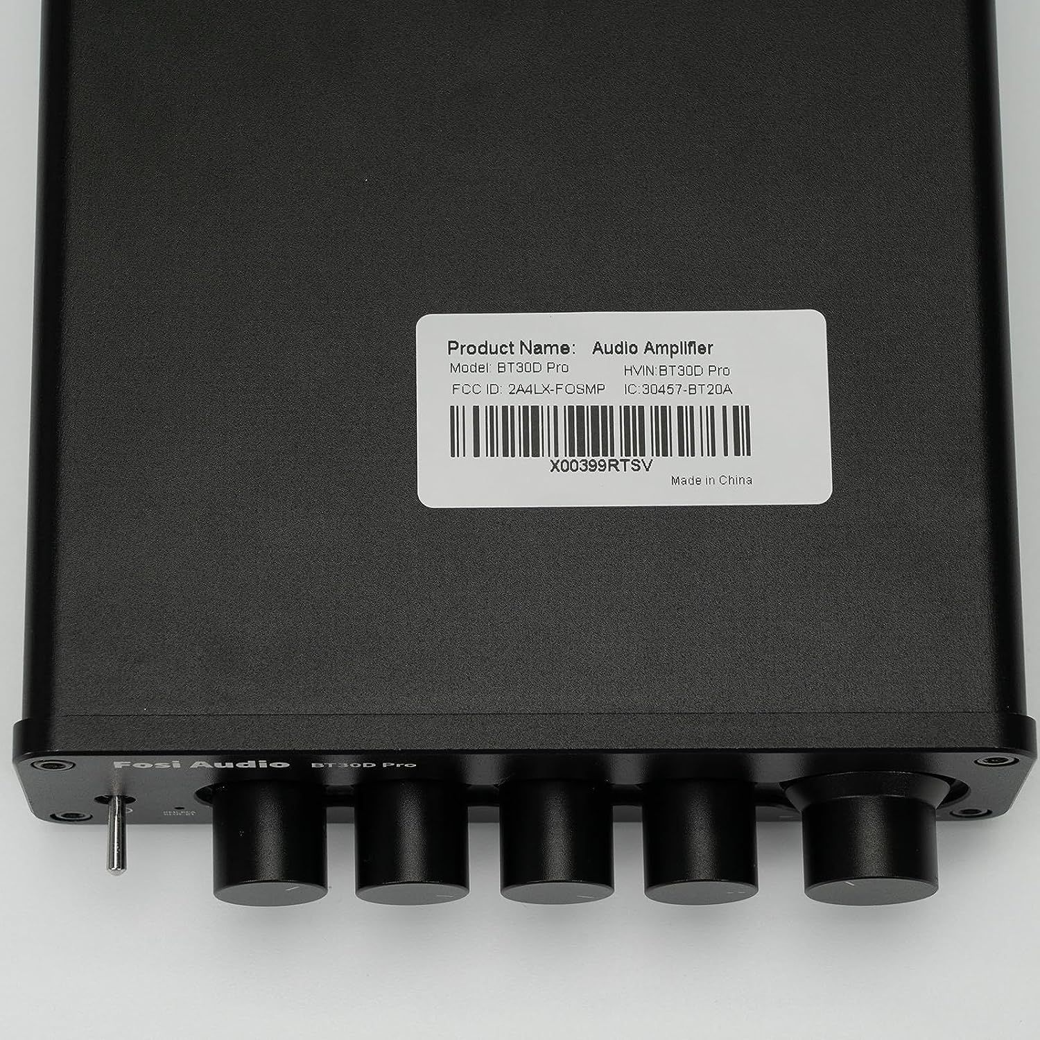 Fosi Audio BT30D Pro 2.1 Channel Bluetooth Amplifier – 165Wx2 + 350W, TPA3255 Chips, Bass/Treble Controls 1 thumbnail image