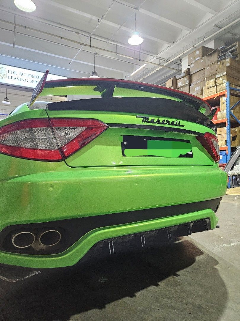 Front bumper front lip protection kit , universal front lip , side