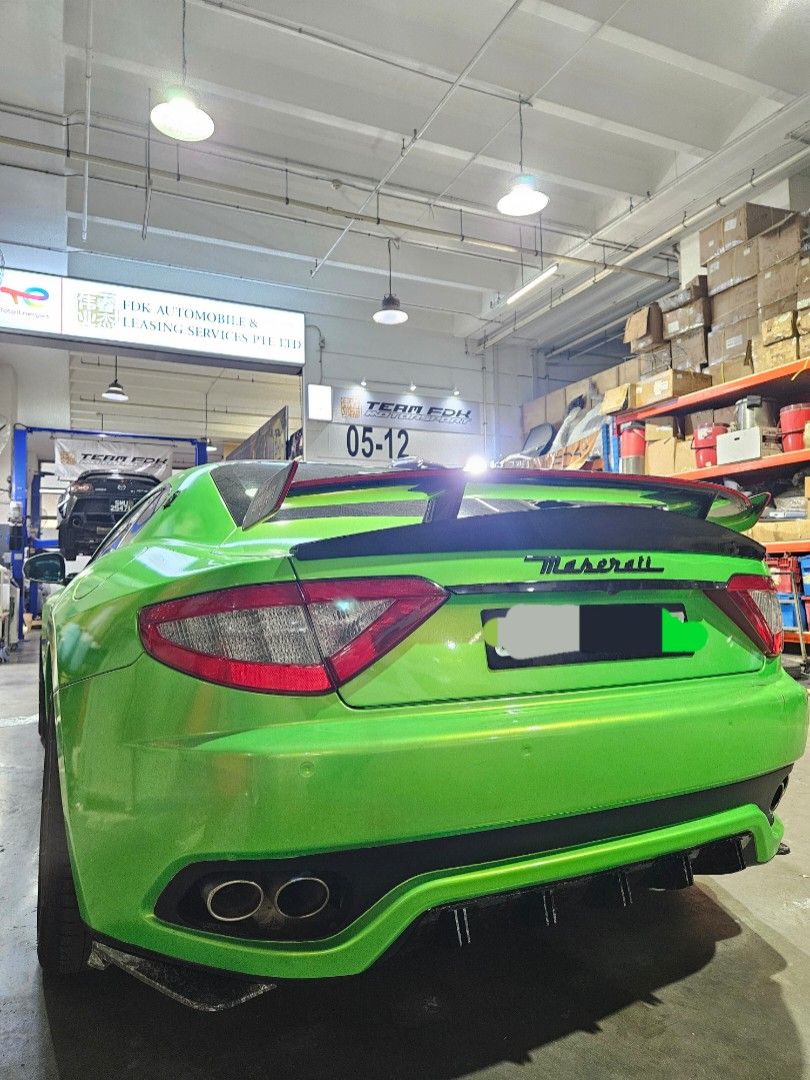 Front bumper front lip protection kit , universal front lip , side