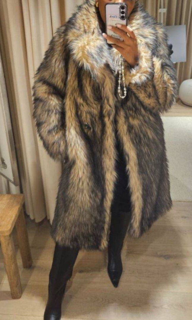 H&m hotsell fur coat