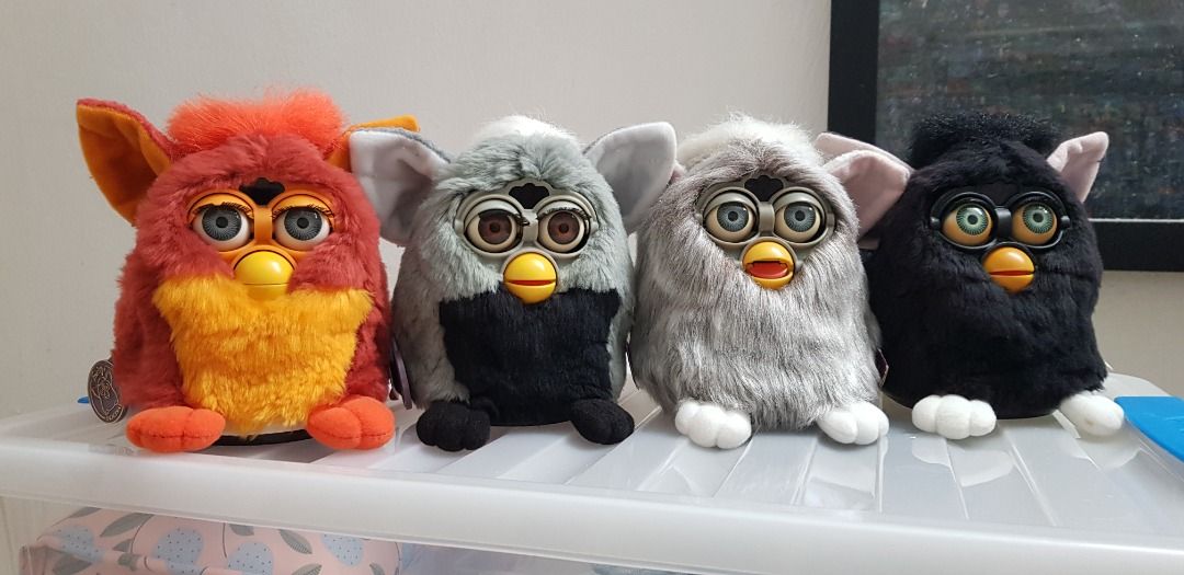 Grey furby 1998 sales