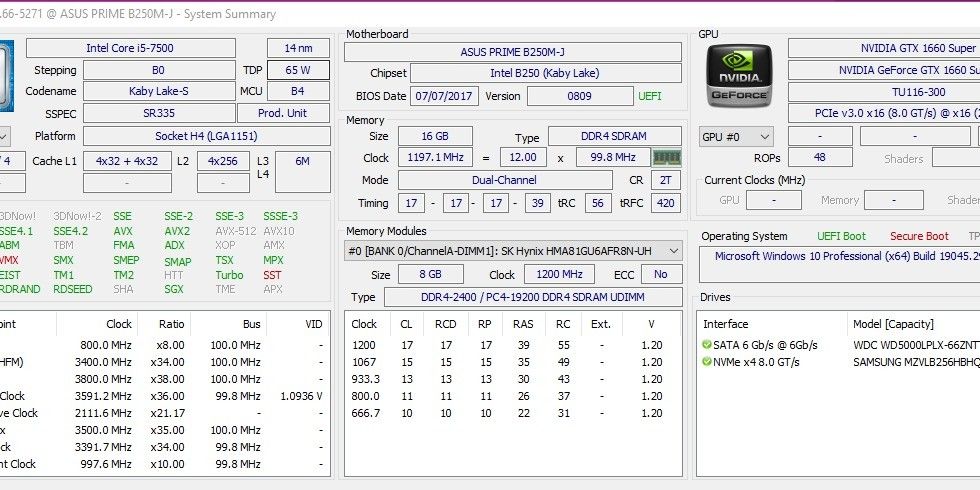 I5 7500 on sale gtx 1660