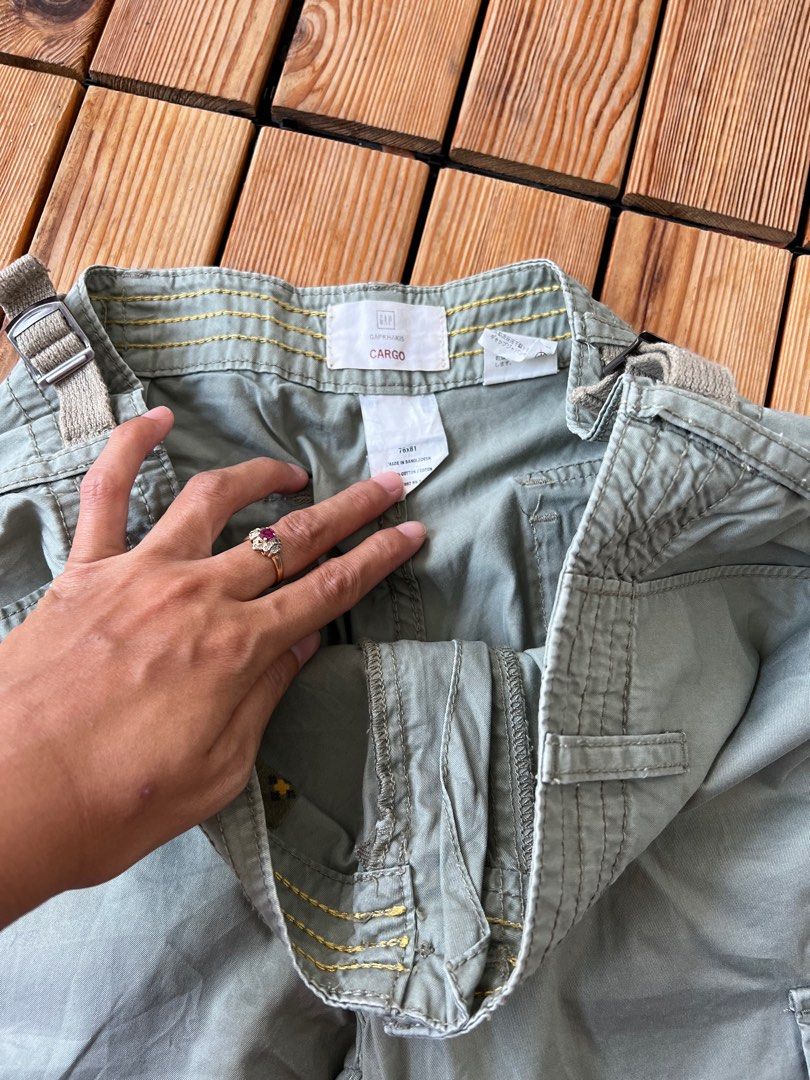 Women's gap cargo pants best sale