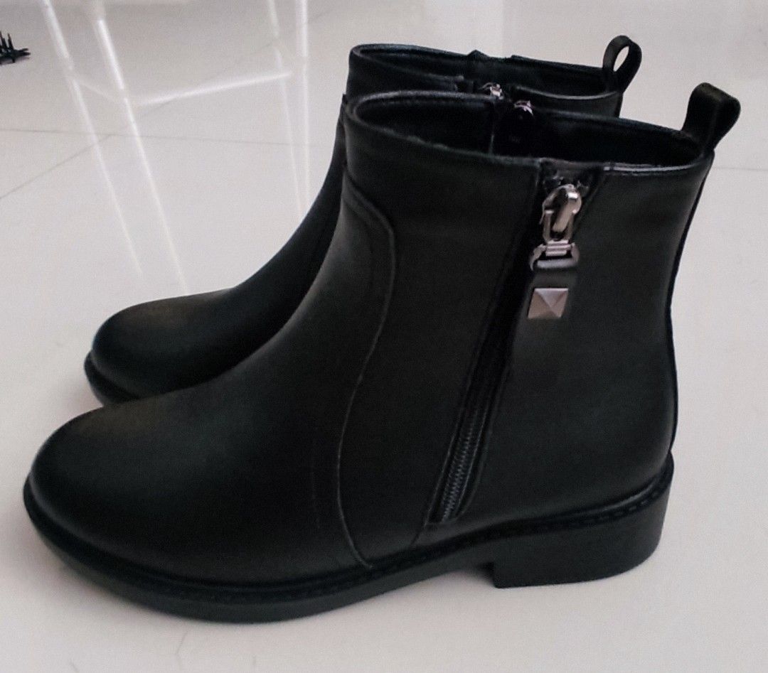 Genuine leather womens clearance boots