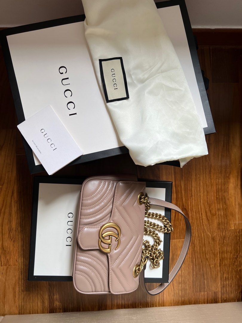 Gucci marmont deals nude