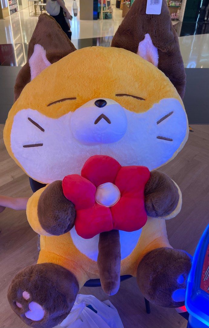 Giant Inari Fox Plush Toy