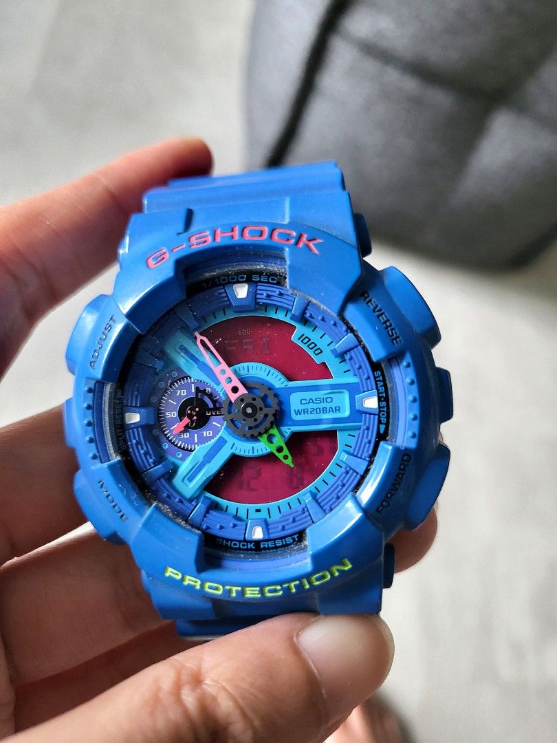 G Shock Watch 5146 Electric Blue